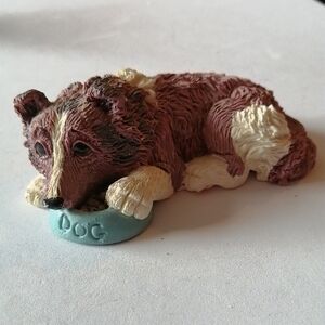 FREE with Purchase - Kathy Wise Enesco Border Collie Dog Resin Figurine